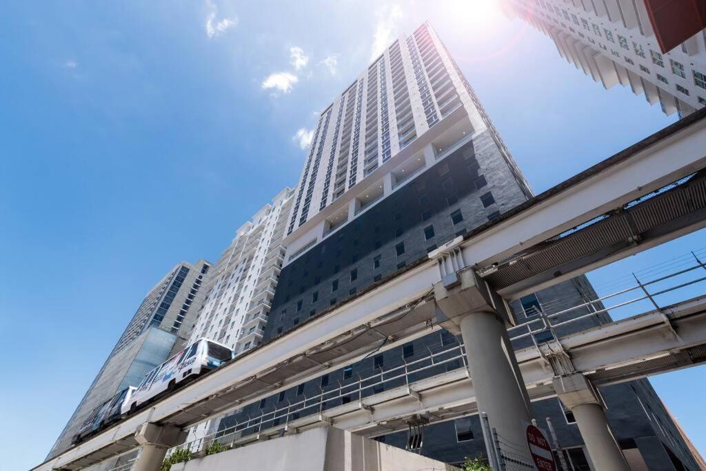 Amazing 2 Bedroom 30Th Floor Downtown Free Parking Miami Exteriör bild